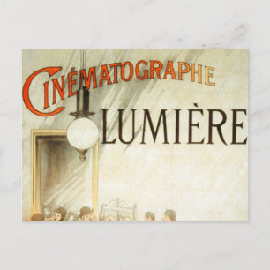Carte Postale Poster du cinéma Lumière Brothers