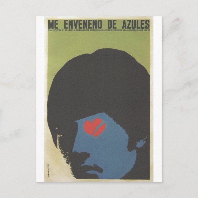 Carte Postale Poster du film cubain Poster du film cubain Imprim (Devant)