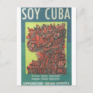 Carte Postale Poster du film cubain Poster du film cubain Imprim