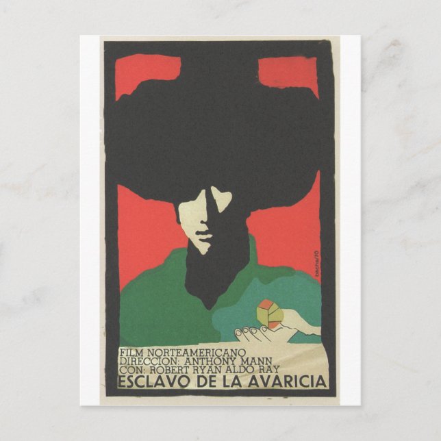 Carte Postale Poster du film cubain Poster du film cubain Imprim (Devant)