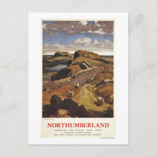 Carte Postale Poster du Mur d'Hadrien et du Mouton britannique