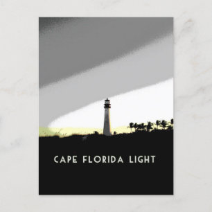 Carte Postale Poster du phare du Cap Florida