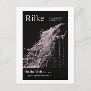 CARTE POSTALE POSTER DU SITE WEB DE RILKE