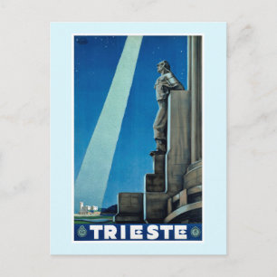 Carte Postale Poster du Vintage voyage de Trieste Italie