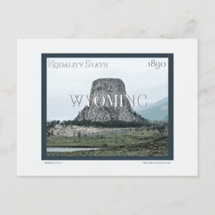 Carte Postale Poster du Wyoming