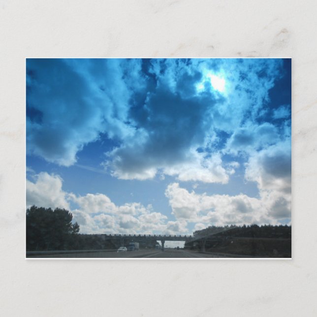 Carte Postale Poster d'un ciel de Londres (Devant)