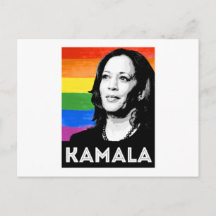 CARTE POSTALE POSTER FIDE 2020 DE KAMALA HARRIS