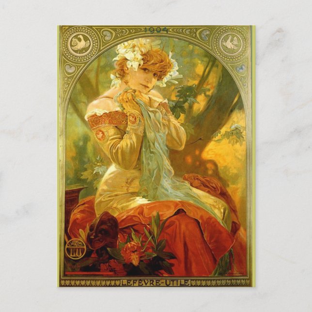 Carte Postale Poster Lefevre Utile 1904 (Devant)