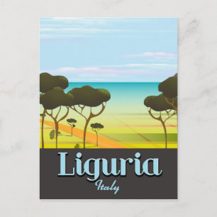 Carte Postale poster Ligurie Italytravel