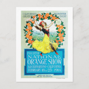Carte Postale Poster National Orange Show #2