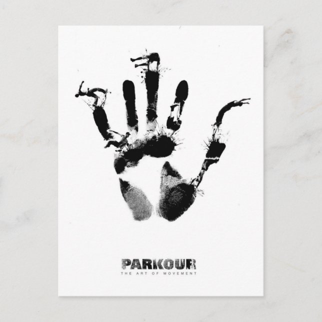 Carte Postale Poster Parkour (Devant)
