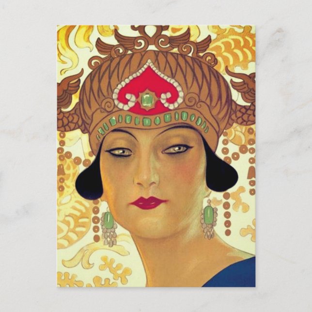 Carte Postale Poster pour Turandot (détail) - Giacomo Puccini (Devant)