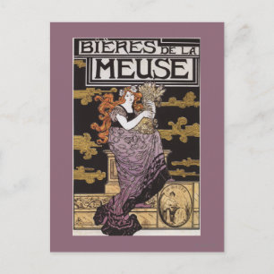 Carte Postale Poster promotionnel Bieres de la Meuse