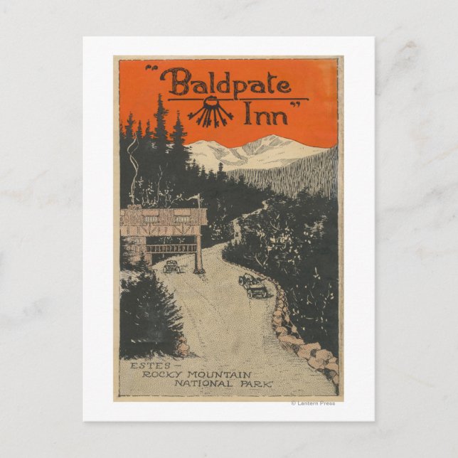 Carte Postale Poster promotionnel de Baldpate Inn # 1 (Devant)