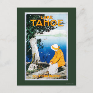Carte Postale Poster promotionnel du lac TahoeLake Tahoe, CA