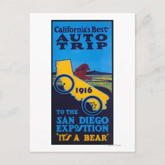 Carte Postale Poster promotionnel Expo (Devant)