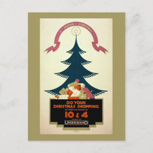 Carte Postale Poster Promouvoir Les Voyages Par London Undergrou