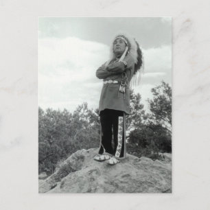 Carte Postale Poster Tap-Tu-Ka, Célèbre Teneur Indienne