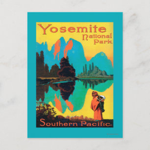 Carte Postale Poster touristique - Yosemite Nat'l Park, CA