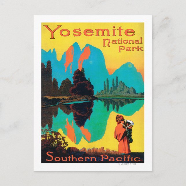 Carte Postale Poster touristique - Yosemite Nat'l Park, CA (Devant)