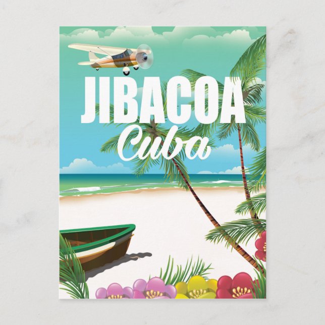 Carte Postale poster vacances plage de Jibacoa (Devant)