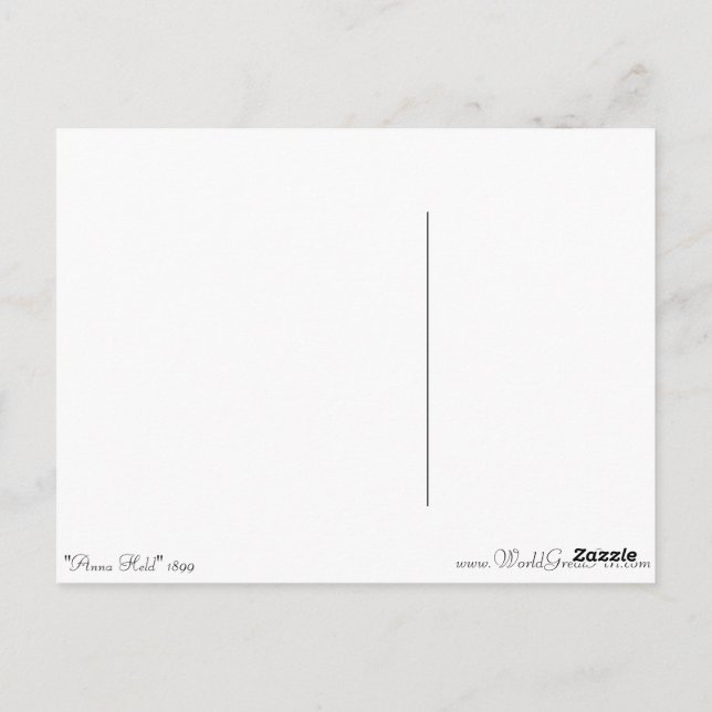 Carte postale poster vintage (Dos)