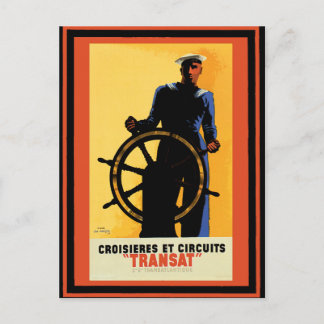 Carte Postale Poster Vintage voyage