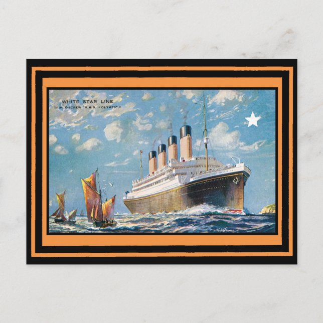 Carte Postale Poster Vintage voyage 69 (Devant)