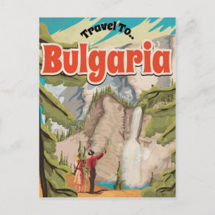 Carte Postale Poster Vintage voyage Bulgarie