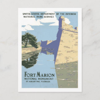 Carte Postale Poster Vintage voyage, Floride