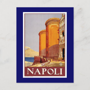 Carte Postale Poster Vintage voyage "Naples"