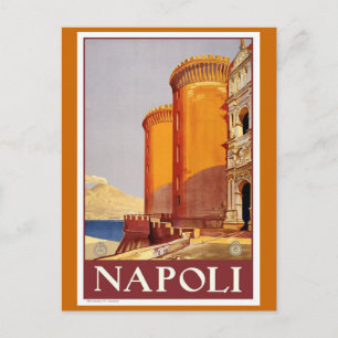 Carte Postale Poster Vintage voyage "Naples"