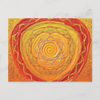 Carte Postale Postkarte 27 "Goldene Spirale"