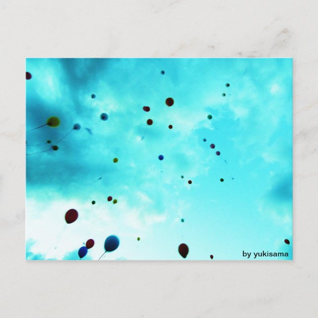 Carte Postale Postkarte - Ballons (Devant)