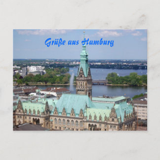 Carte Postale Postkarte de Hambourg