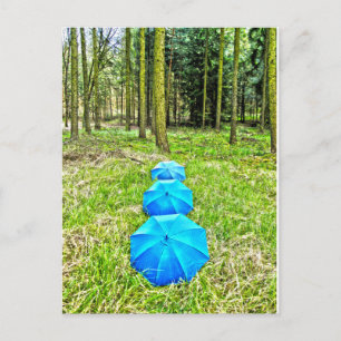 Carte Postale Postkarte - en Reih und Glied