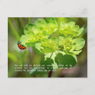 Carte Postale Postkarte Glück (Edition sinn.worte)