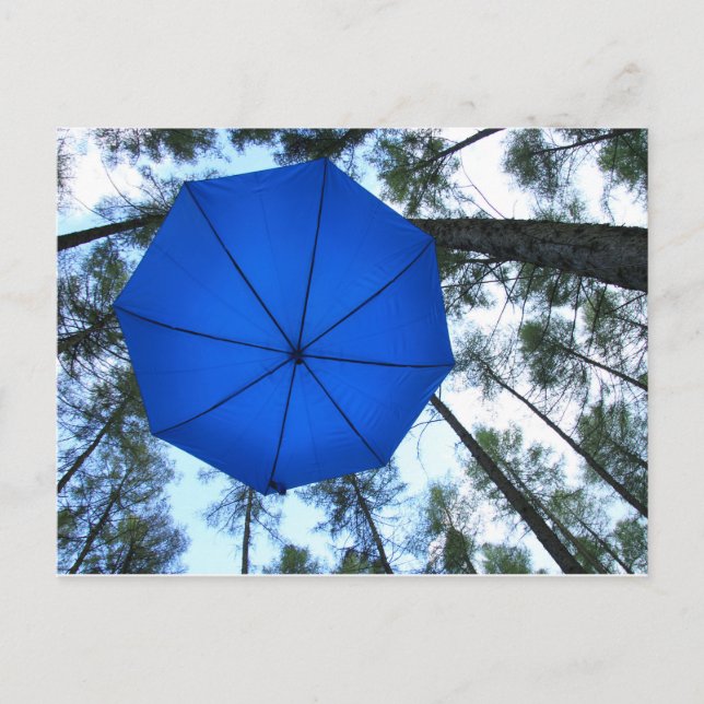 Carte Postale Postkarte - sous les grands arbres (Devant)