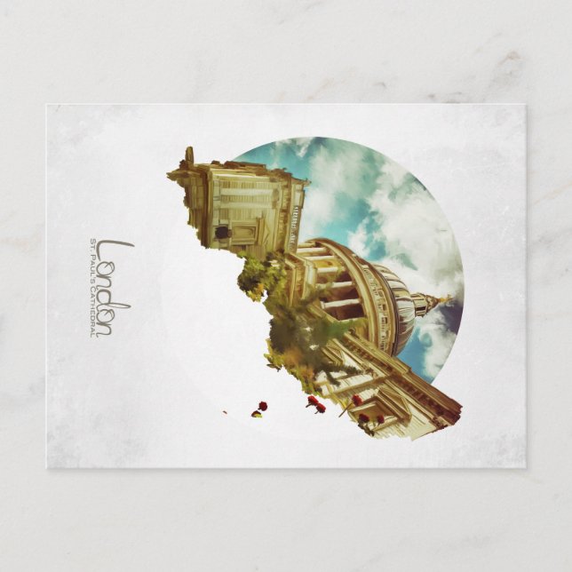 Carte Postale Postkarte St Paul's (Devant)