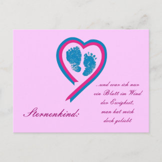 Carte Postale Postkarte Sternenkind