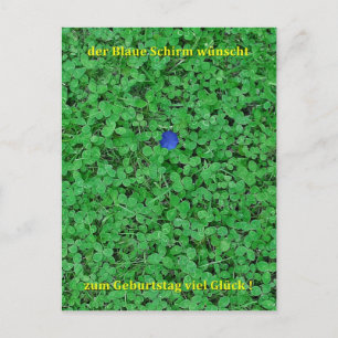 Carte Postale Postkarte - Viel Glück