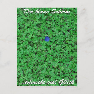 Carte Postale Postkarte - Viel Glück