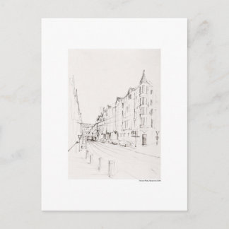 Carte Postale Postkarte Zeichnung Bleistift Hannover Landschaft