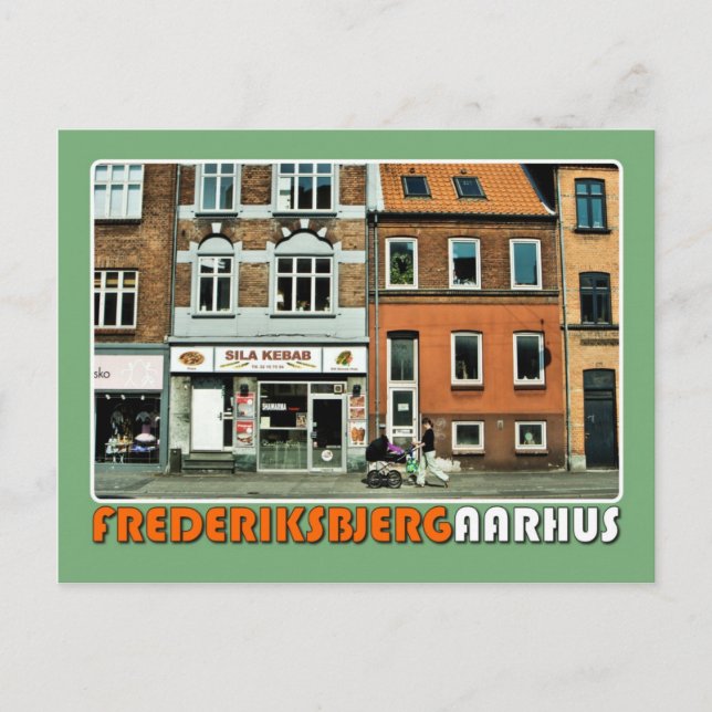Carte Postale Postkort - Frederiks Allé (Devant)