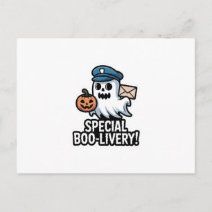 Carte Postale Postman Boo