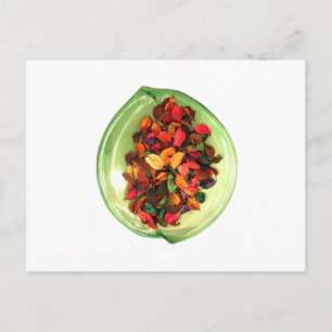 Carte Postale Pot-pourri Coloré : Un Étalage Parfumé