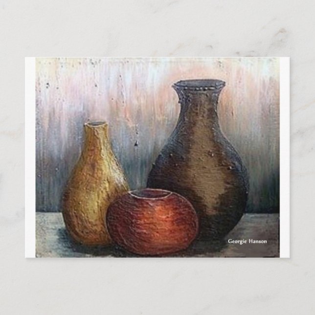 Carte Postale Poterie africaine par Georgie Hanson (Devant)