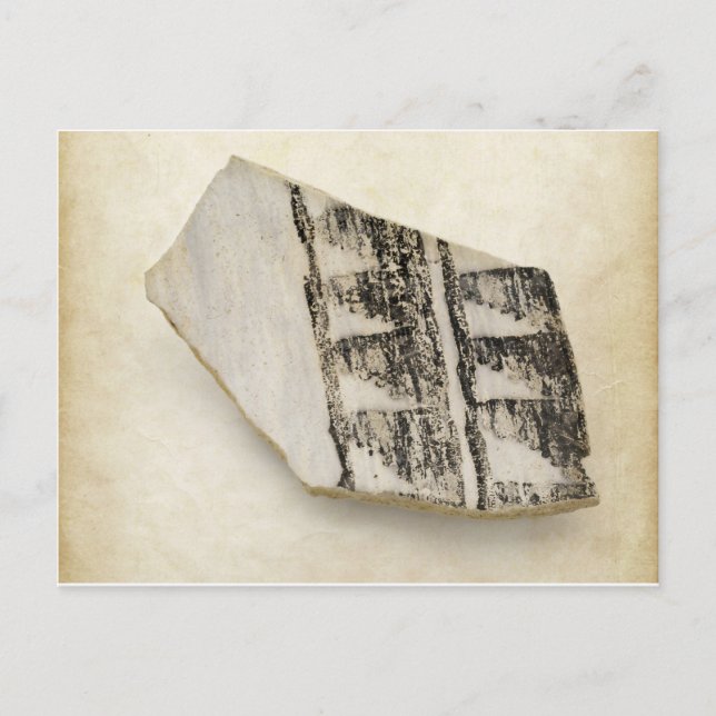 Carte Postale Poterie amérindienne du sud-ouest de l'Ancien Anas (Devant)