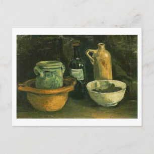 Carte Postale Poterie et deux bouteilles (F57)Van Gogh Fine Art