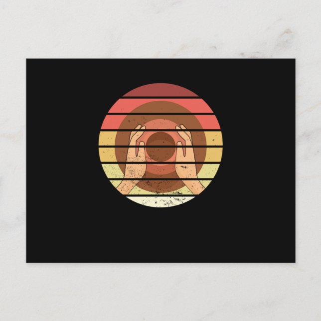 Carte Postale Poterie Roue Céramique Rétro Sculpture Artiste Cad (Devant)